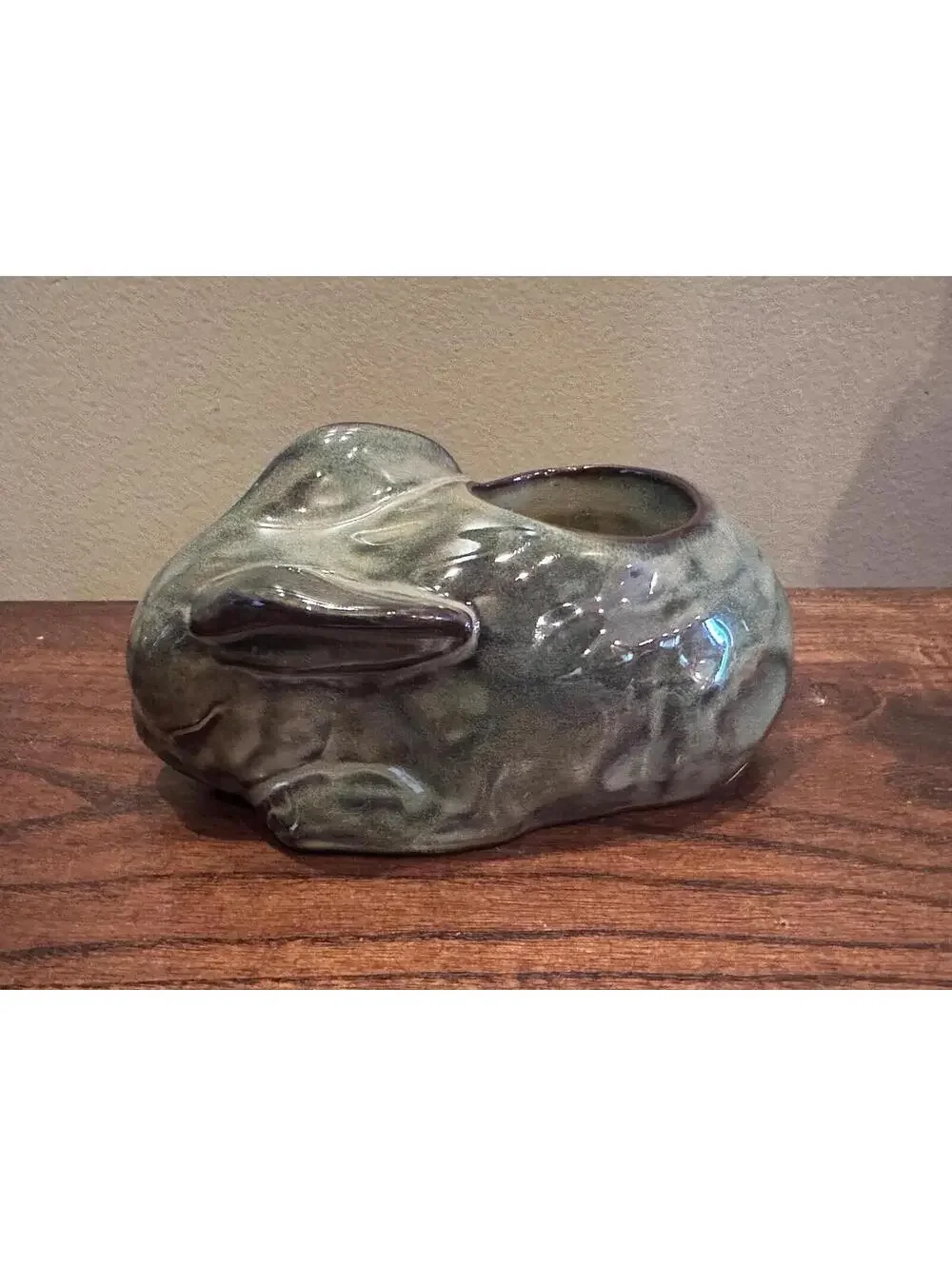 Partylite Easter Bunny Rabbit Glazed Terra Cotta Tabletop Votive Candle Holders - Picture 4 of 15